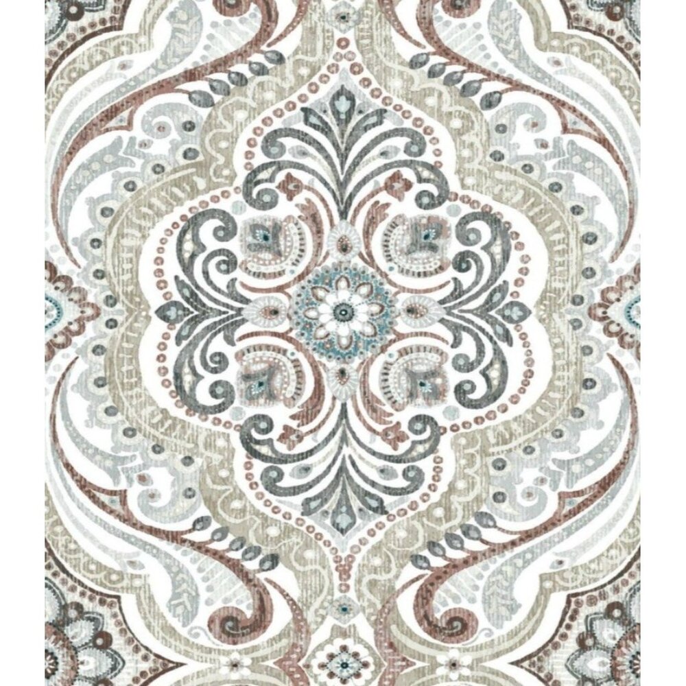 2 Rolls Roommates BOHEMIAN DAMASK PEEL AND STICK WALLPAPER  RMK11830WP